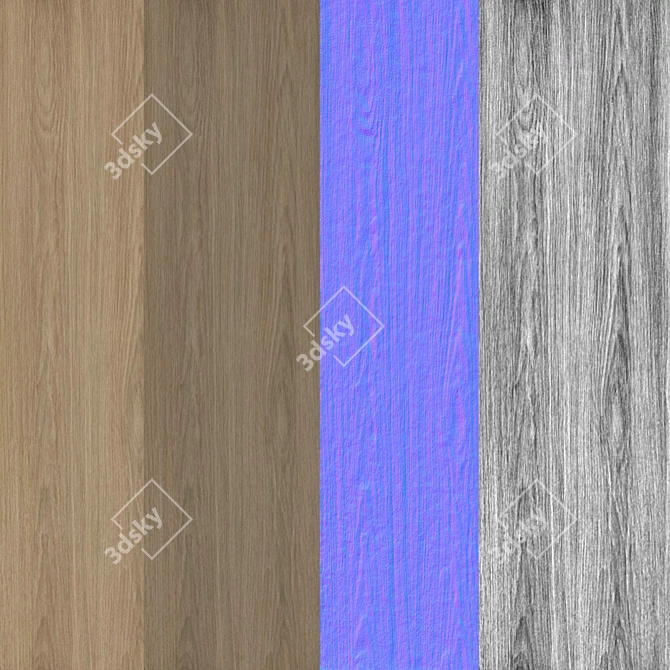 Premium 4K Wood Texture Pack 3D model image 4