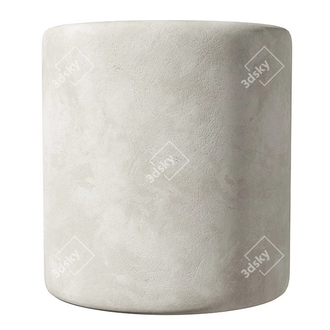 Seamless Plaster Material Texture Pack 3D model image 2