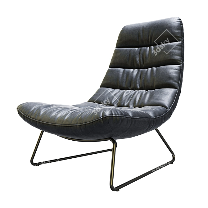  Milford Armchair by Kaza 3D model image 2