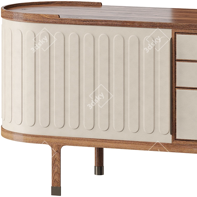 Elegant Giorgetti Dia Sideboard 3D model image 2