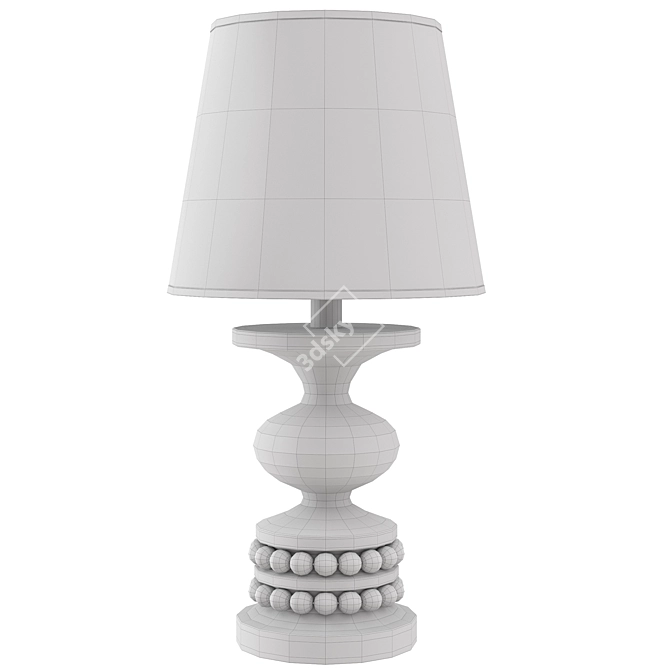 Keisarinna Table Lamp White 3D model image 2