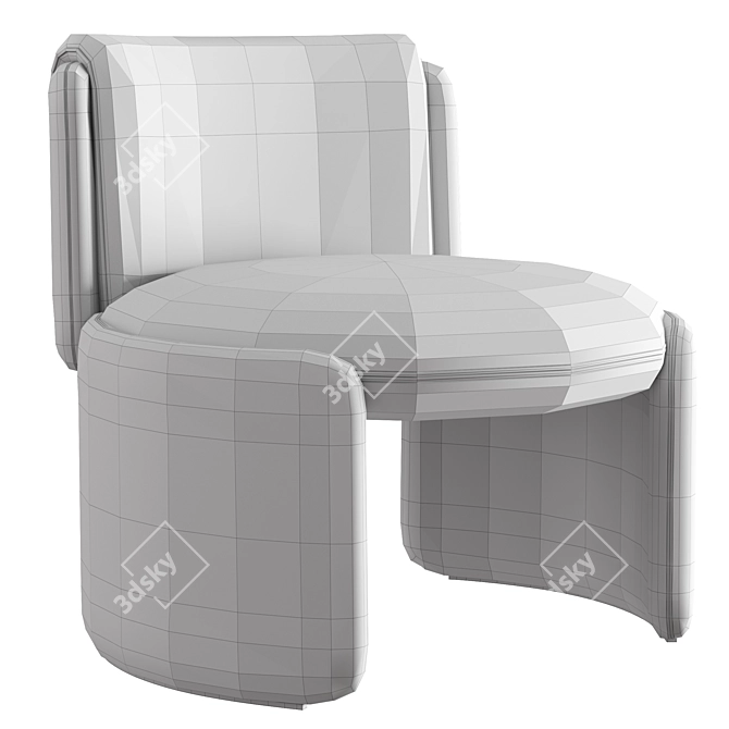 Hanne Willmann Hug Chair 3D model image 2