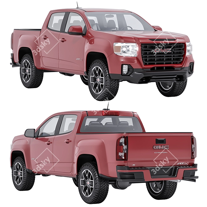 GMC Canyon 3D Model Archive 3D model image 1