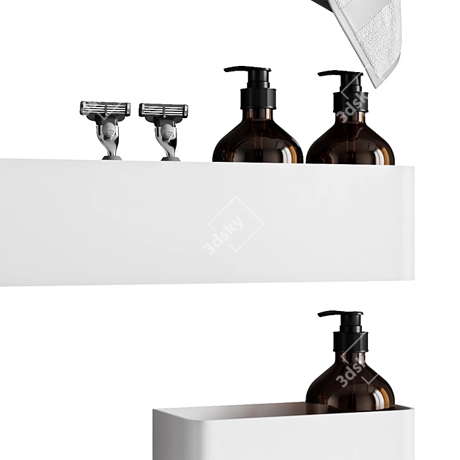  Modern Bathroom Set Polys: 239419 Verts: 249423 3D model image 3