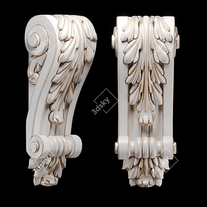 3D Model CNC Woodworking Files 3D model image 1