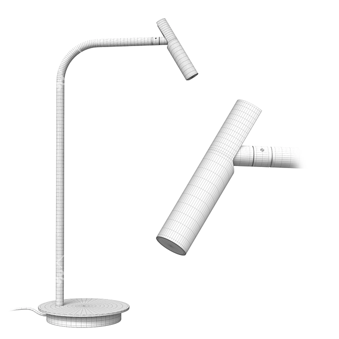 MiniSpot Desk Lamp by Alma Light 3D model image 2