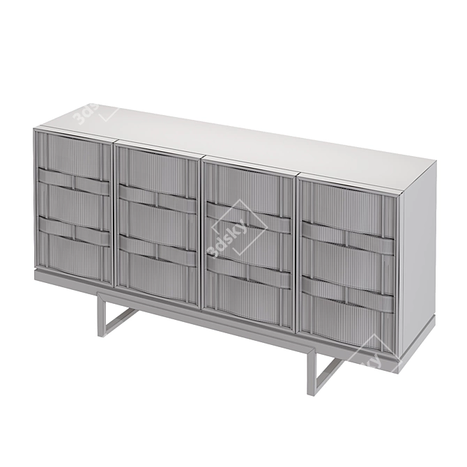 Elegant Caprice Sideboard - 1700W 3D model image 4