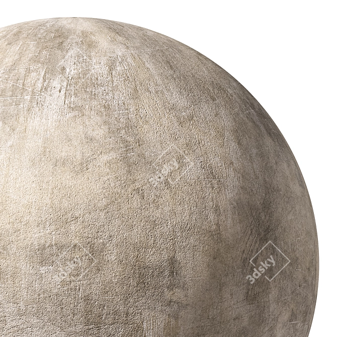 Seamless Plaster 58 Material Texture 3D model image 4