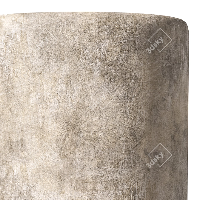 Seamless Plaster 58 Material Texture 3D model image 5