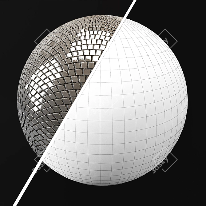 Metal Mesh Fabric Textures (Vol.01) 3D model image 4