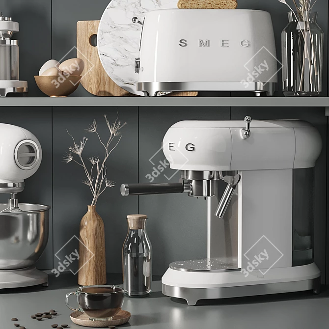 High-Quality Kitchen Model Bundle 3D model image 2