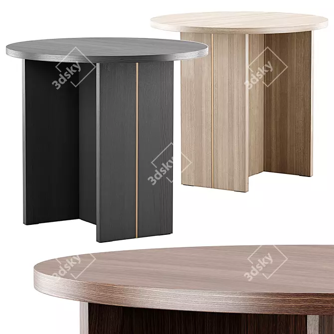 Modern SIMI Side Table Design 3D model image 2