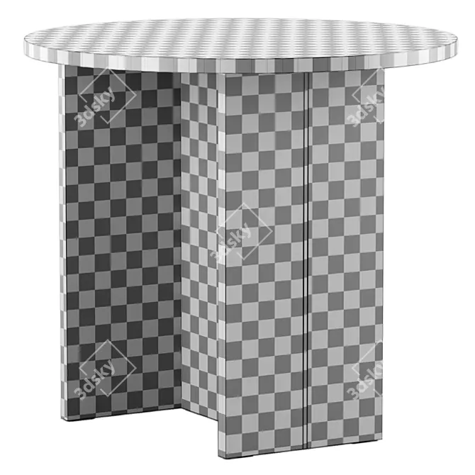 Modern SIMI Side Table Design 3D model image 5