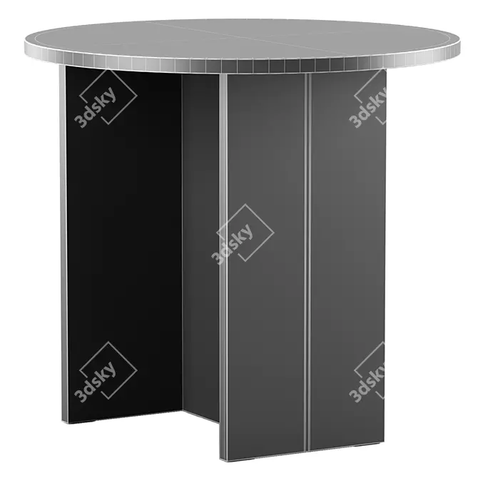 Modern SIMI Side Table Design 3D model image 6