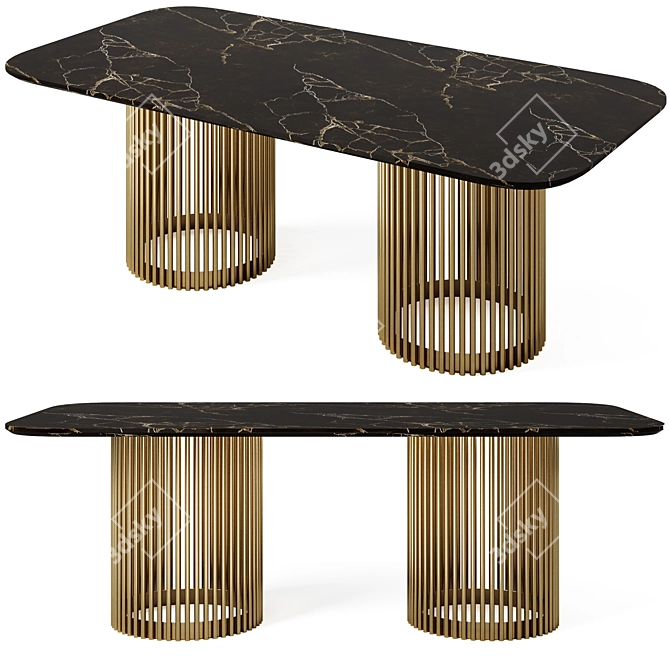 Cazarina Dining Tables Collection 3D model image 3