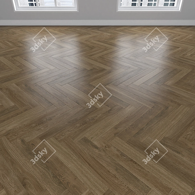 Oak Parquet Set | Texture Pack 3D model image 3