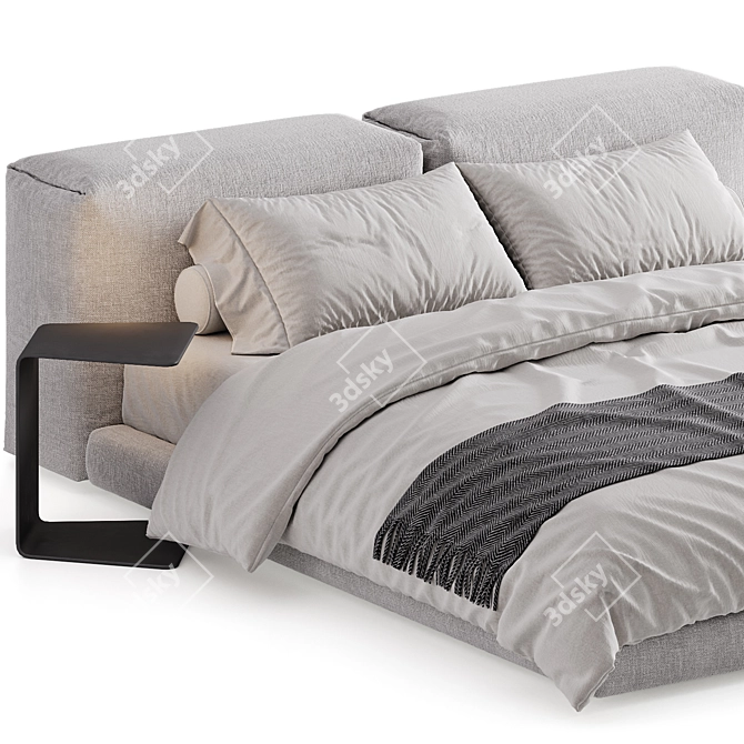 BOCA SOFT Bed - Sleek Design 3D model image 5