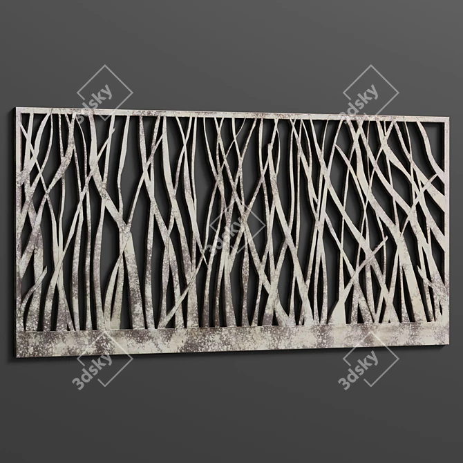 Amadahy Metal Wall Artistry 3D model image 1