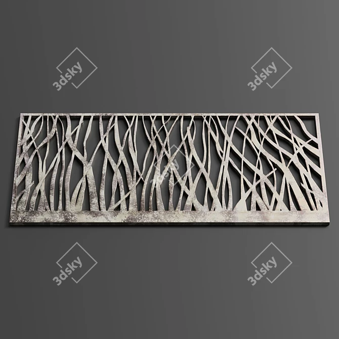 Amadahy Metal Wall Artistry 3D model image 3