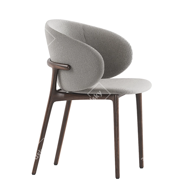 Modern Melam Chair by Artisan 3D model image 4