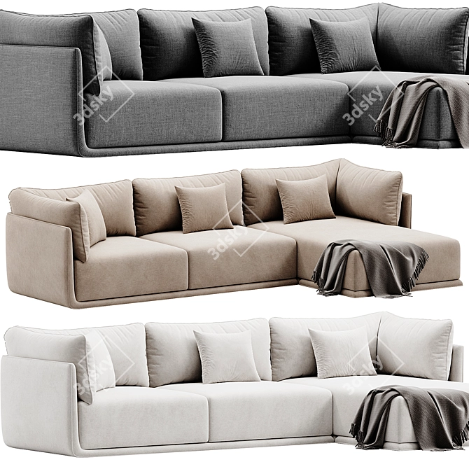 SP01 Max Modular Sofa 3D model image 2