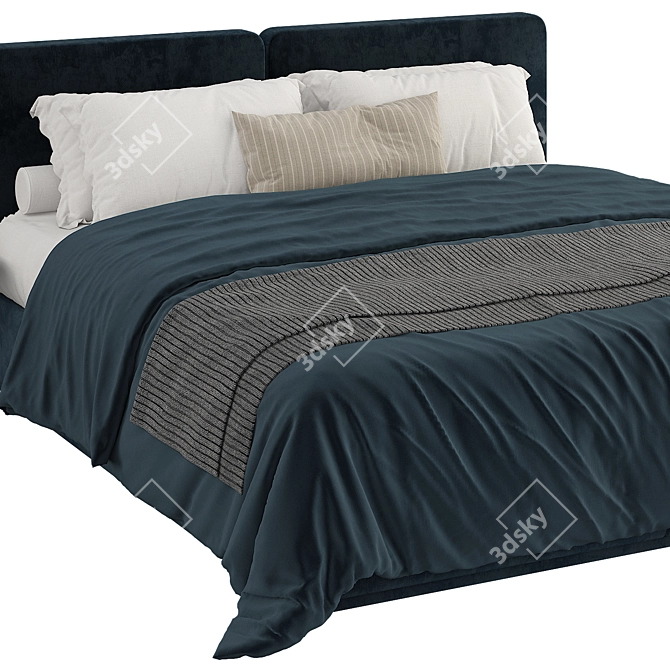 Modern Tatlin Bed 3D Model 3D model image 3