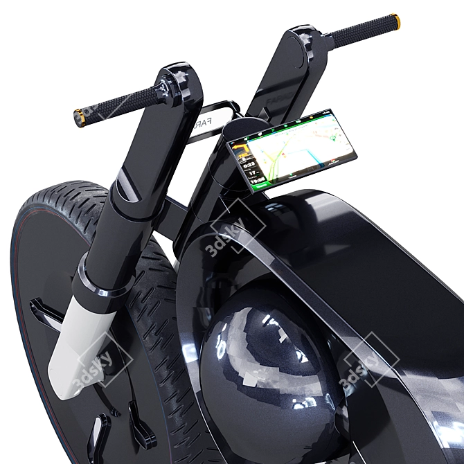 Yanko Design Electric Bike 3D model image 4