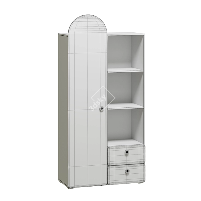 Classic Archi Wardrobe Collection 3D model image 6