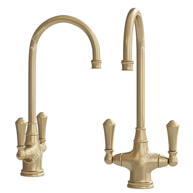 Georgian Era Bar Faucet Stunning 3D model image 1