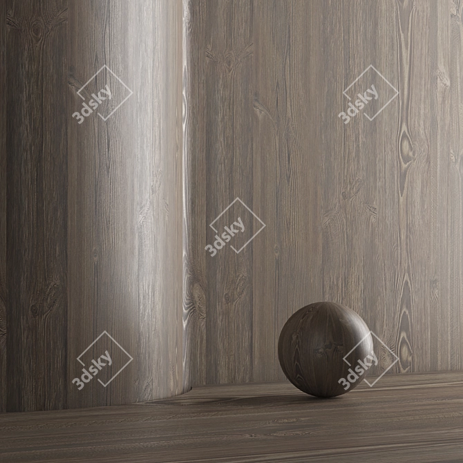  Seamlss Oak Wood Texture Pack 3D model image 5