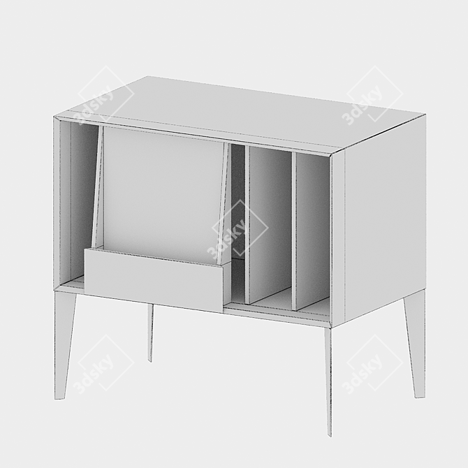 Modnodesign Bedside Table 3D model image 4