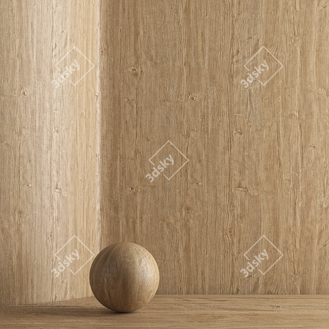  Oak Seamless Texture Pack 3D model image 4