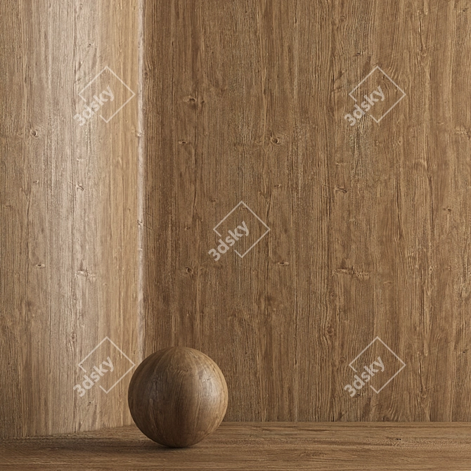  Oak Seamless Texture Pack 3D model image 5