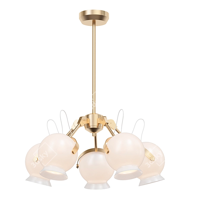 Rodos-CH Pendant Chandelier 3D model image 2