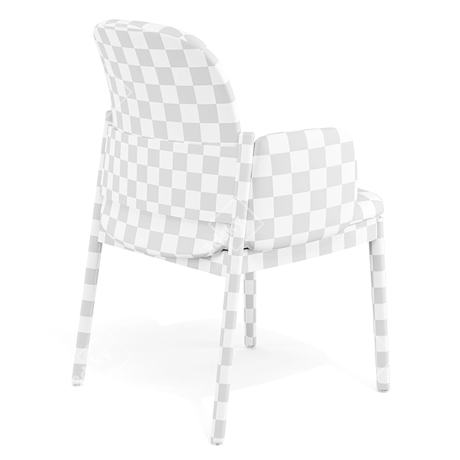 Granville Bridge Artisan Dining Chairs 3D model image 6