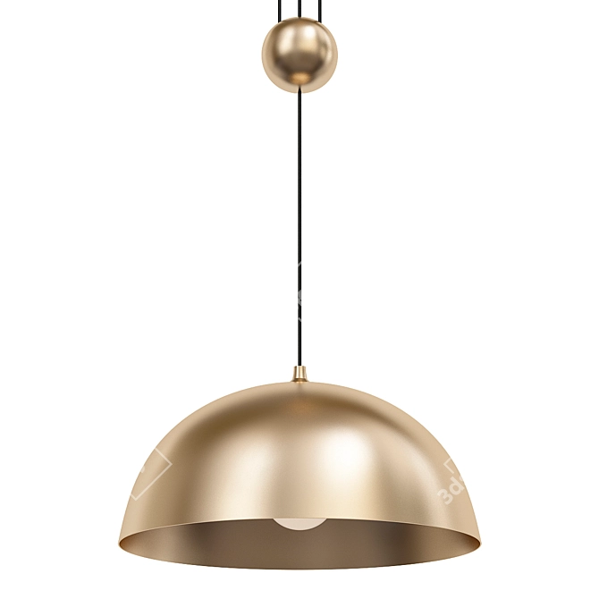 Versatile Duos Pendant Light 3D model image 1