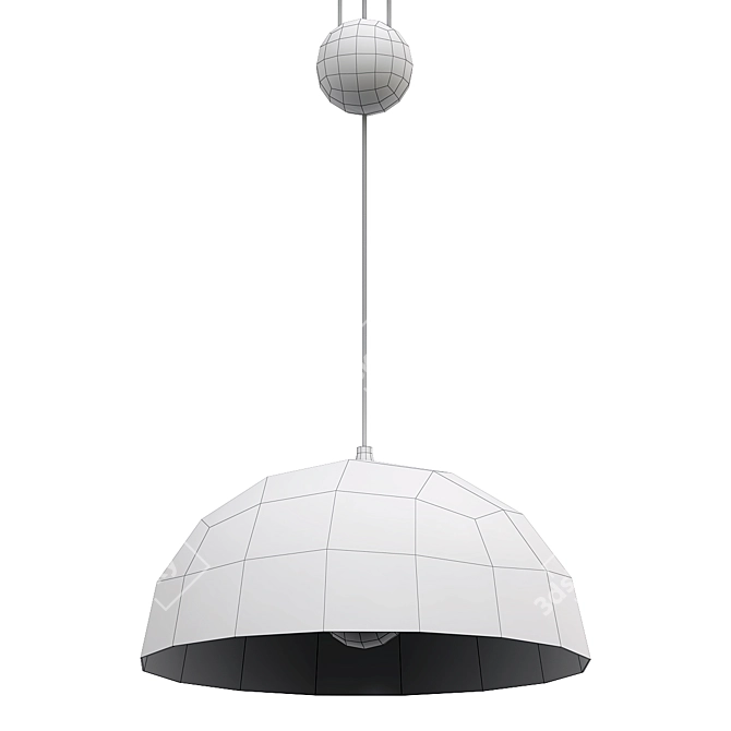 Versatile Duos Pendant Light 3D model image 3