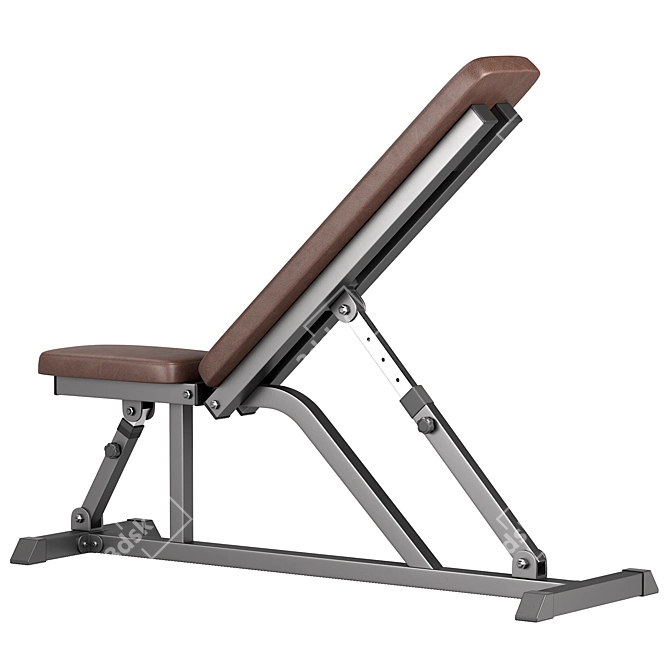 Valor Fitness Weight Bench	Transforms Fitness Space 3D model image 4