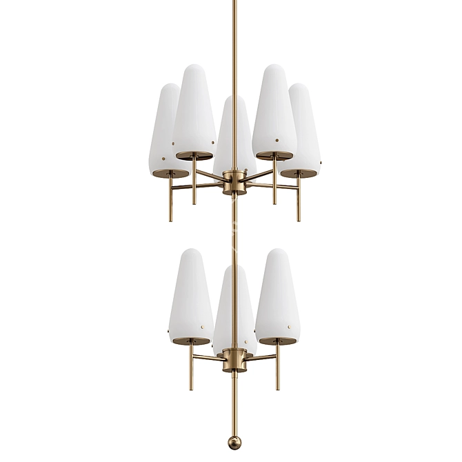 Hans Agne Jakobsson Ceiling Lamp 3D model image 1