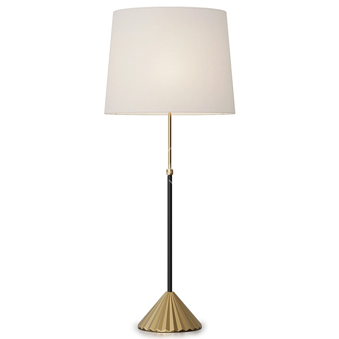 Monty Table Lamp by Louvre 3D model image 6