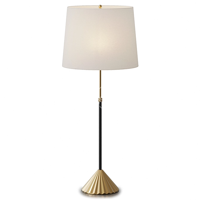 Monty Table Lamp by Louvre 3D model image 7