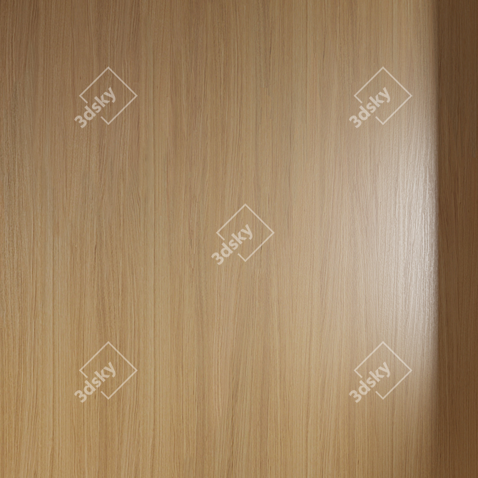 Seamless Wood Material Texture 3DS Max 3D model image 2