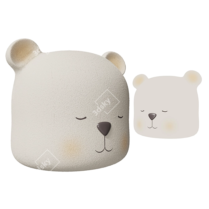 Zara Home Bear Nightlight 3D model image 1