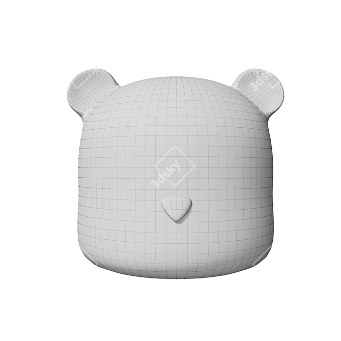 Zara Home Bear Nightlight 3D model image 3