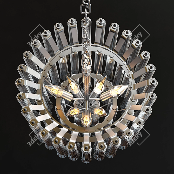 Ethereal Waterfall Chandelier by Julie Neill 3D model image 3