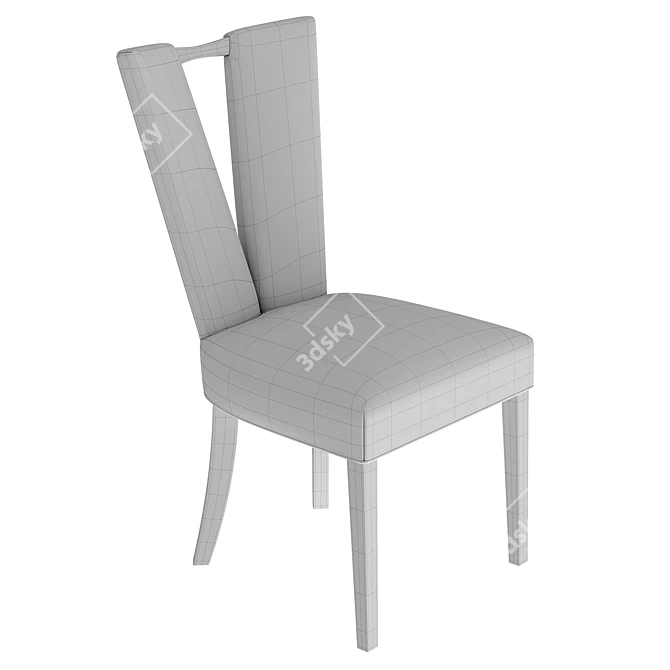 Cleav Side Dining Chair 3D model image 4