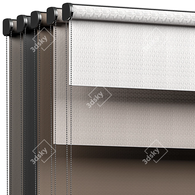 Premium Roller Blinds Collection Vol.12 3D model image 2