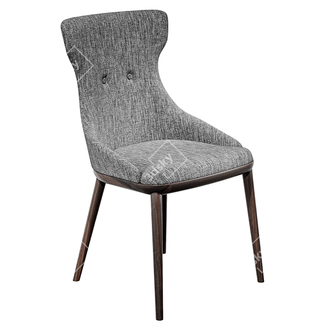 Porada ANDY Chair: Flexibility and Elegance 3D model image 1