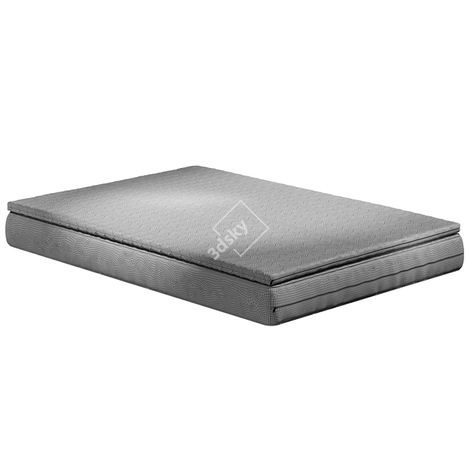 Turbo Smooth Mattress Model 3D model image 5