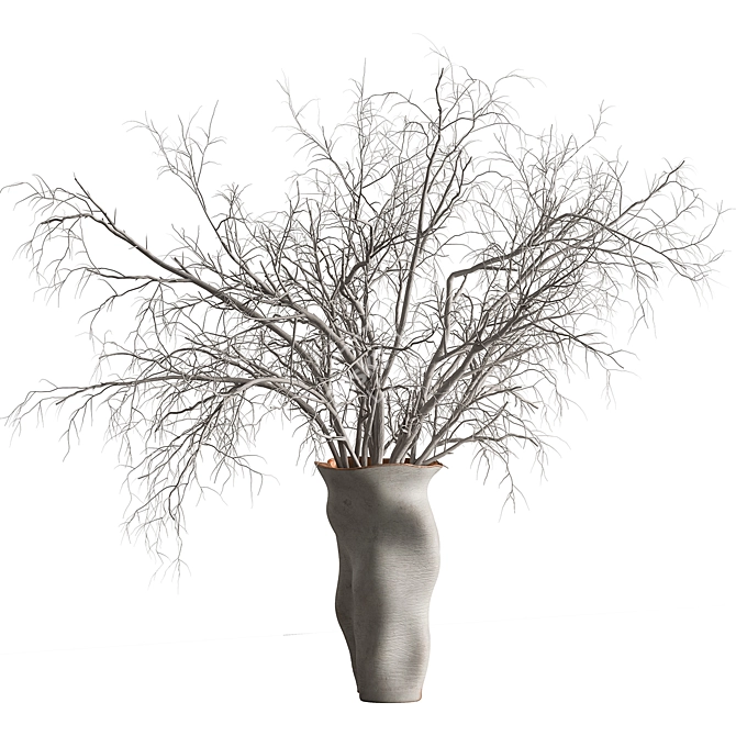 137 Dry Branch Bouquet 3D model image 1